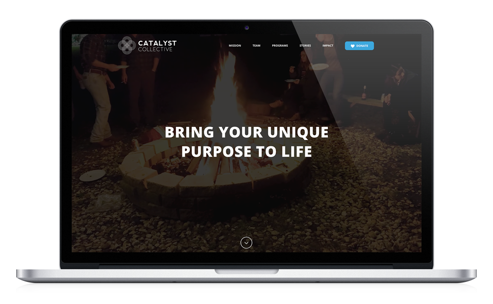 “Catalyst Collective” Organization Site Redesign